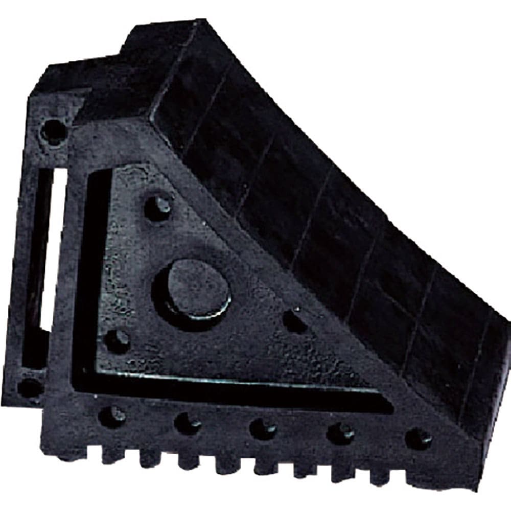 ユニット　タイヤストッパー　２ｔ車迄用　合成ゴム　３８４－１３＿