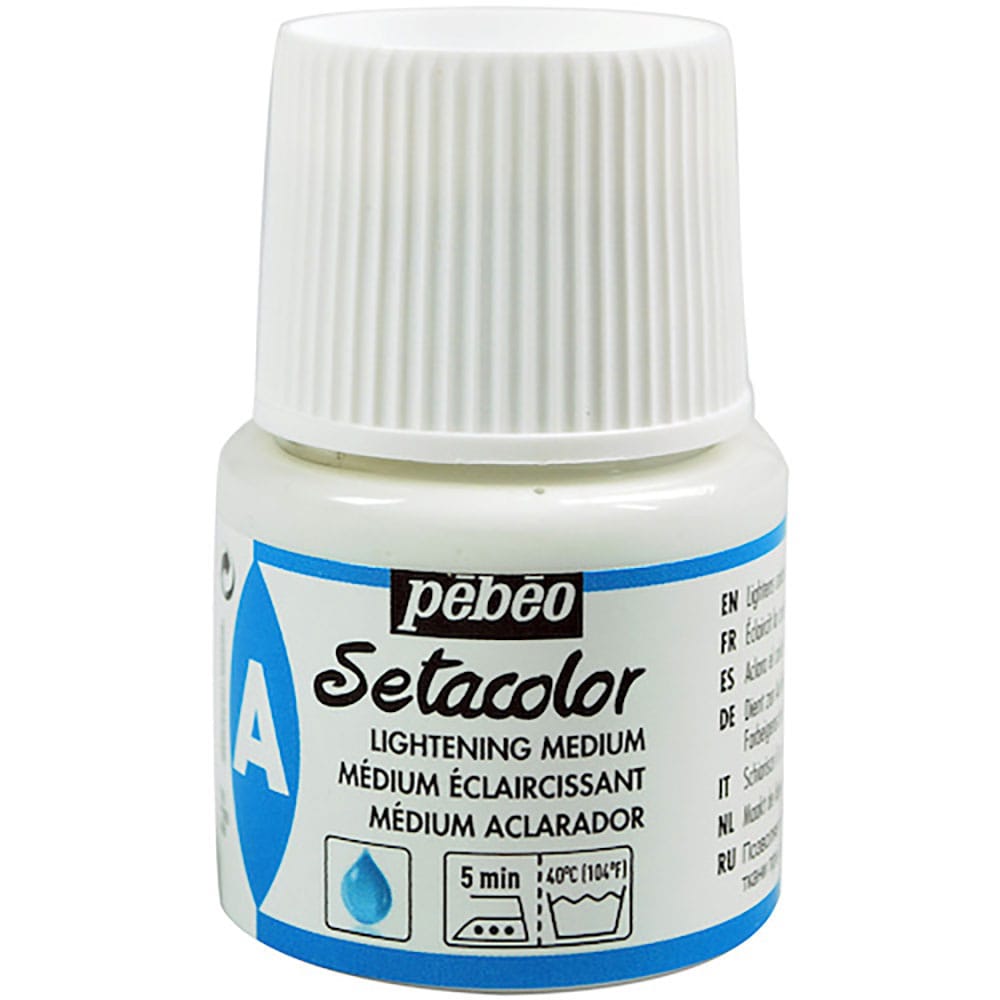 Ｐｅｂｅｏ　布用水性アクリル絵具セタカラー　４５ｍｌ　ライトニングメディウム　３９１０１４＿