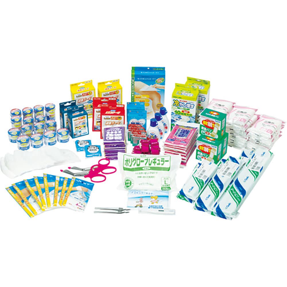 ｓａｎｗａ　防災用救急箱セット　５０人用　４００－５２２＿