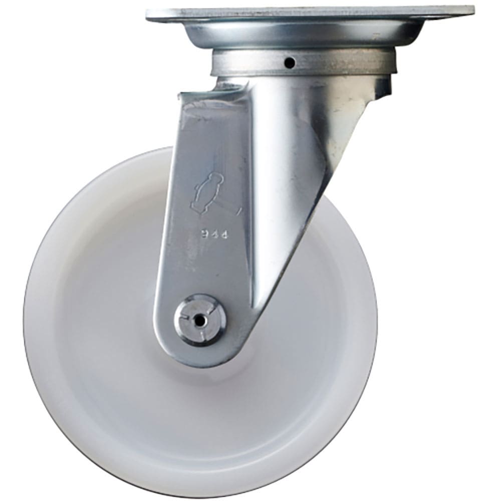 ハンマー　プレート式キャスター　プレート式キャスター　自在　ナイロン車輪　車輪径１５０ｍｍ　４００＿