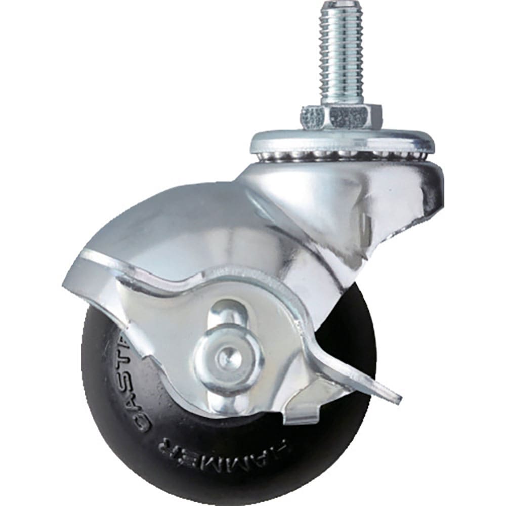 ハンマー　ねじ込み式キャスター　４０５Ａシリーズ自在ＳＰ付ゴム　自在ストッパー付　車輪径５０ｍｍ　＿