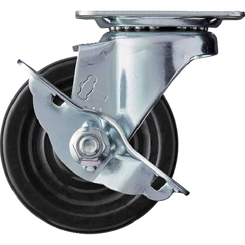 ハンマー　旋回式フェノール車輪　７５ｍｍ　ストッパー付　４１３Ｓ－ＰＨ７５＿