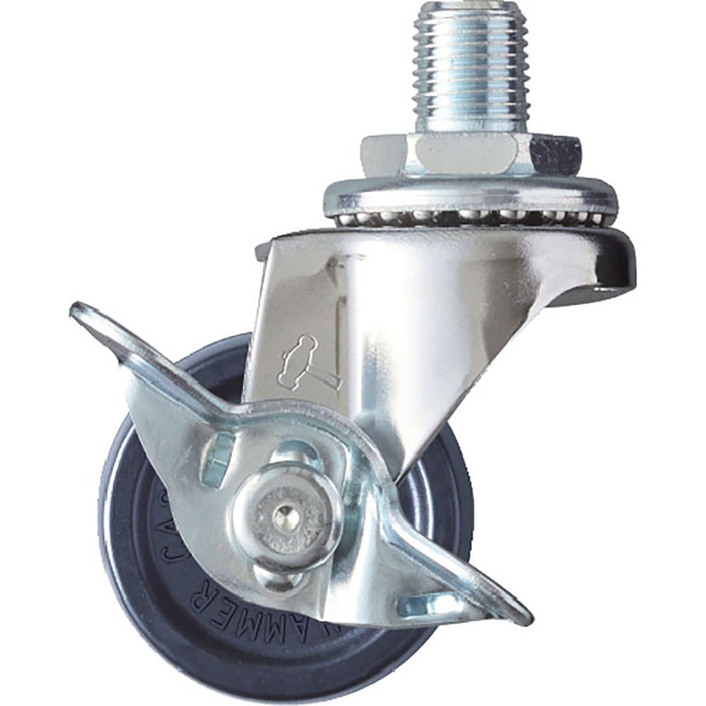 ハンマー　Ａシリーズ　ねじ込み　自在ＳＰ付　ＵＮＦ１／２　エラストマー車　４０ｍｍ　４１５Ａ－１０＿