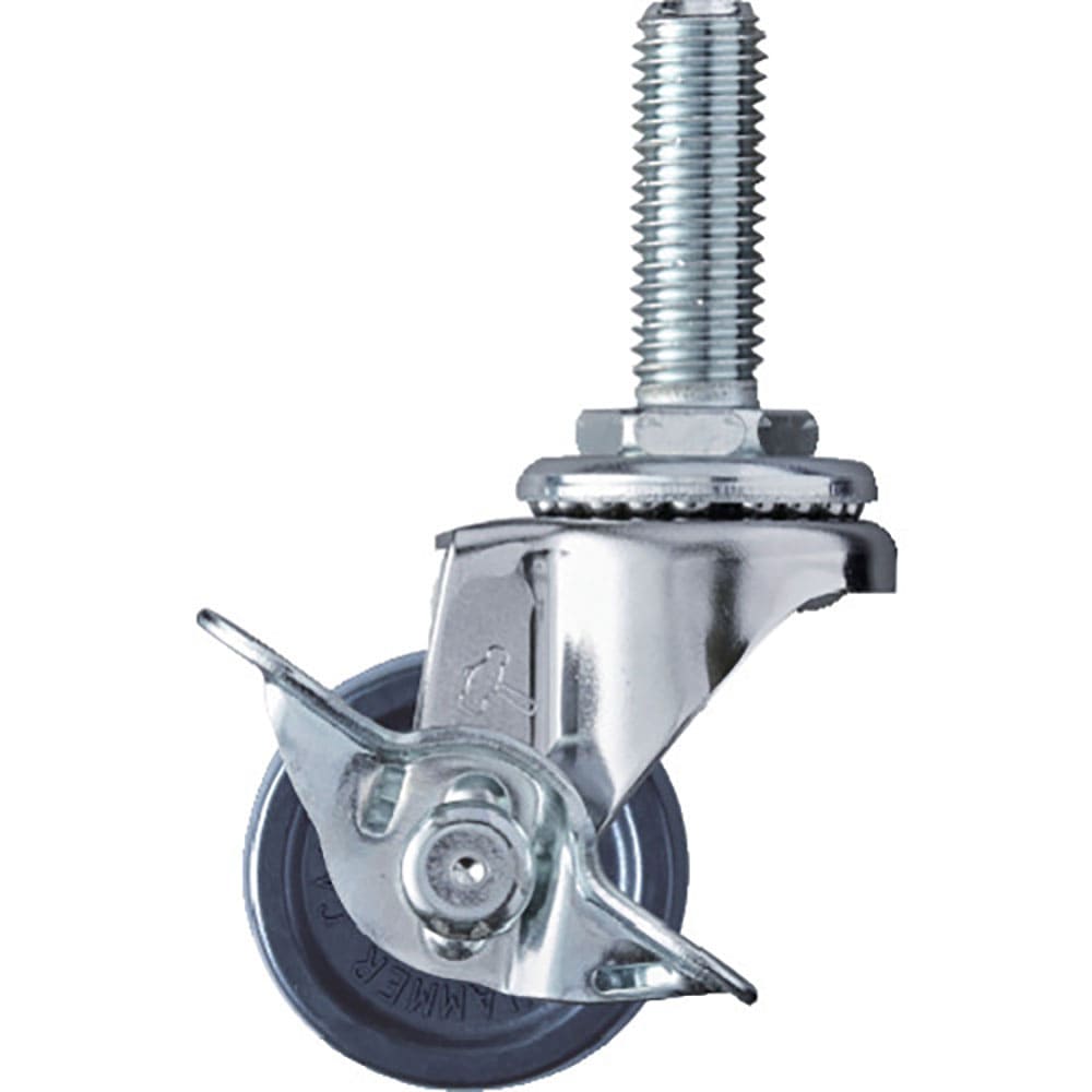 ハンマー　ＥＡシリーズ　ねじ込み　自在ＳＰ付　Ｍ１２×Ｐ１．７５　エラストマー車　４０ｍｍ　４１５＿