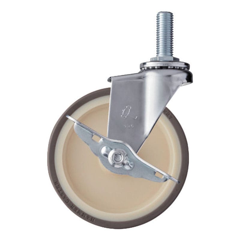 ハンマー　ねじ込み式キャスター　ねじ込み式キャスター　４１５ＥＡシリーズ　旋回式　車輪径１２５ｍｍ＿