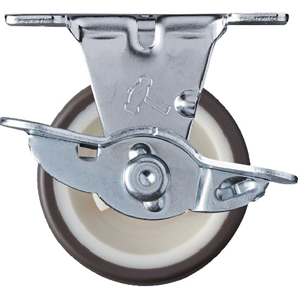 ハンマー　Ｅシリーズ固定式ウレタン車輪（ナイロンホイール）５０ｍｍ　ＳＰ付　４１５ＥＲ－ＵＲ５０＿