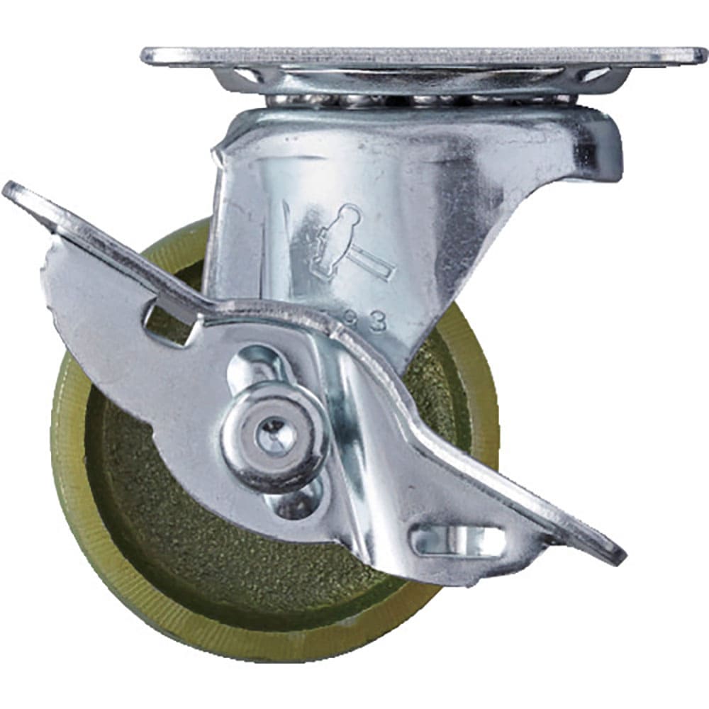 ハンマー　Ｇシリーズ旋回式イモノ車輪　５０ｍｍ　ストッパー付　４１５Ｇ－Ｃ５０＿