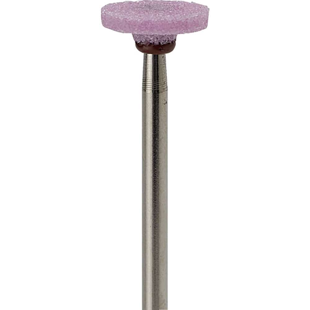 ナカニシ　軸付砥石　１０本入　円筒型　φ９．５×１．６×軸φ２．３４　ＷＡ　＃８０　４２０１９＿