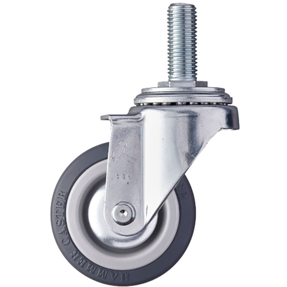 ハンマー　ねじ込み式キャスター　ねじ込み式キャスター　自在　車輪径７５ｍｍ　ウレタン車輪　４２０１＿