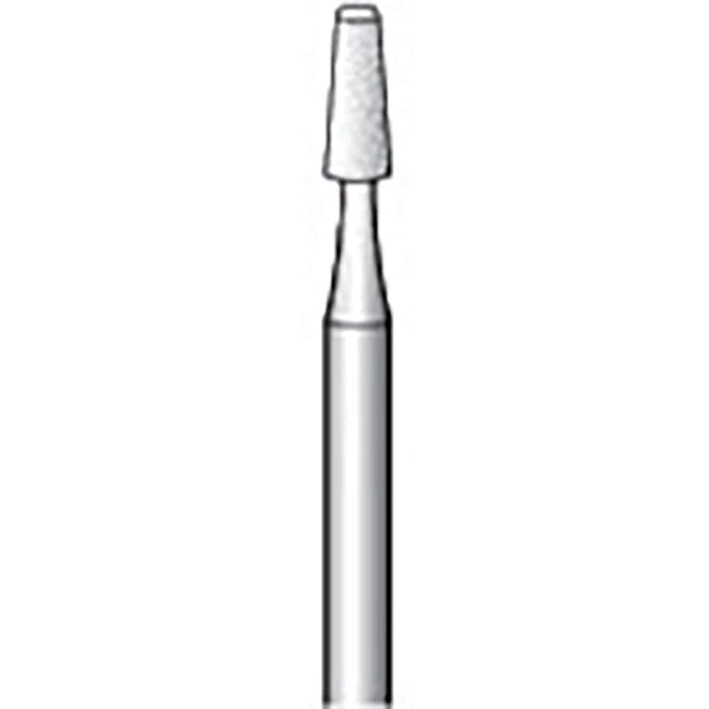 ナカニシ　軸付砥石　１０本入　テーパー型　φ２×６×軸φ２．３４　ＷＡ　＃５００　４２０６２＿