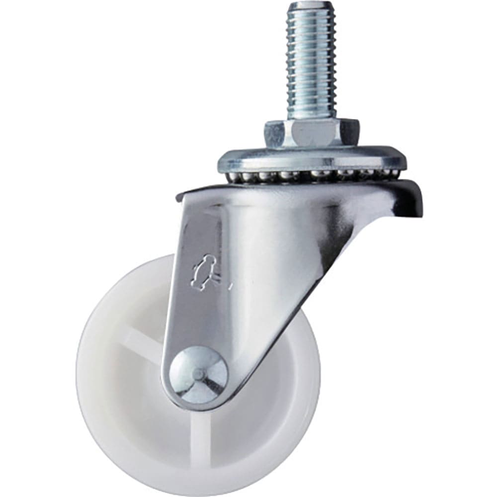 ハンマー　ねじ込み旋回式ナイロン車輪　４０ｍｍ　Ｗ３／８　４２０Ａ－２０Ｎ４０＿