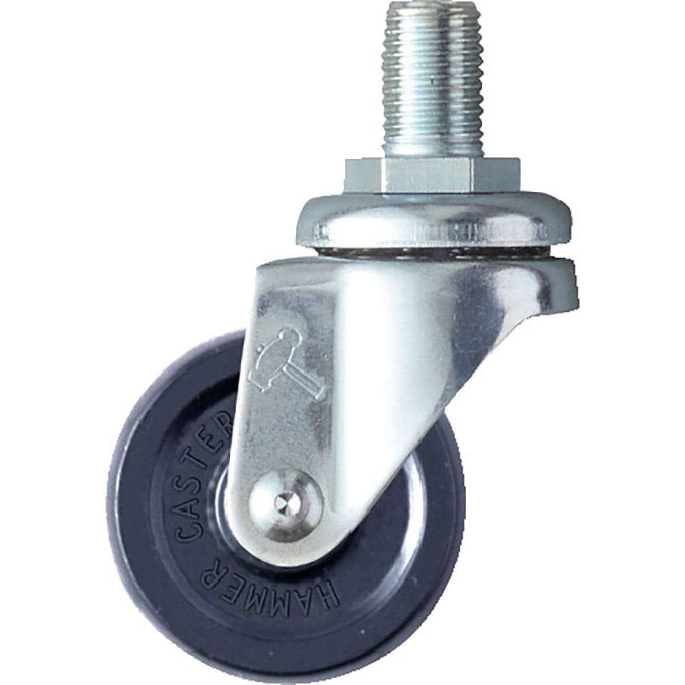 ハンマー　Ａシリーズ　ねじ込み　自在　ＵＮＦ３／８　エラストマー車　３２ｍｍ　４２０Ａ－Ｕ３２＿