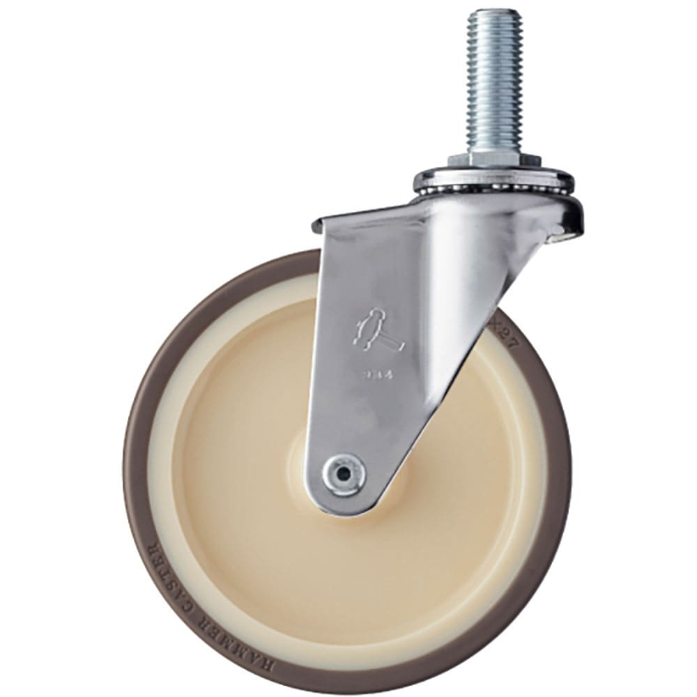 ハンマー　ねじ込み式キャスター　ねじ込み式キャスター　４２０ＥＡシリーズ　旋回式　車輪径１２５ｍｍ＿