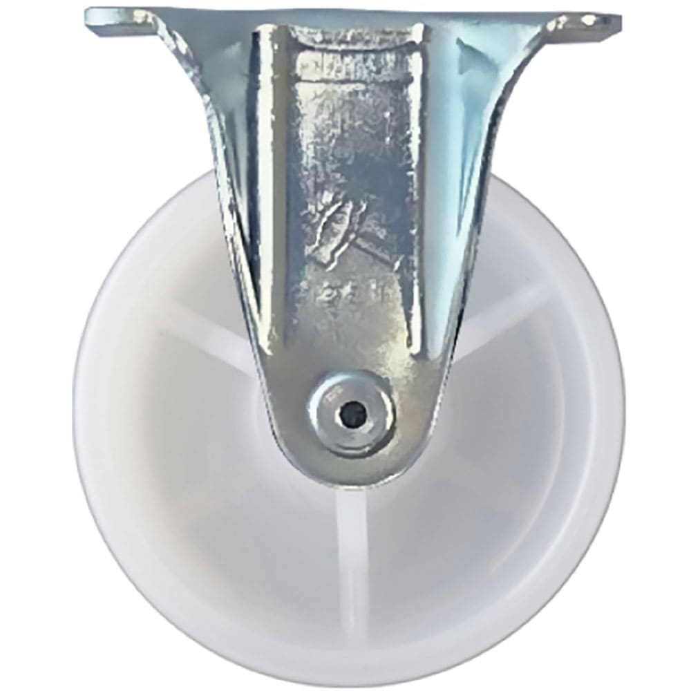 ハンマー　プレート式キャスター　プレート式キャスター　固定　車輪径７５ｍｍ　ナイロン車輪　４２０Ｇ＿