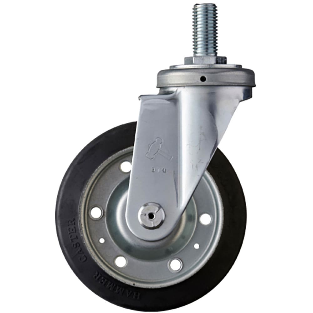 ハンマー　ねじ込み式キャスター　ねじ込み式キャスター４２０ＳＡシリーズ（ゴム車・太ねじタイプ）　自＿