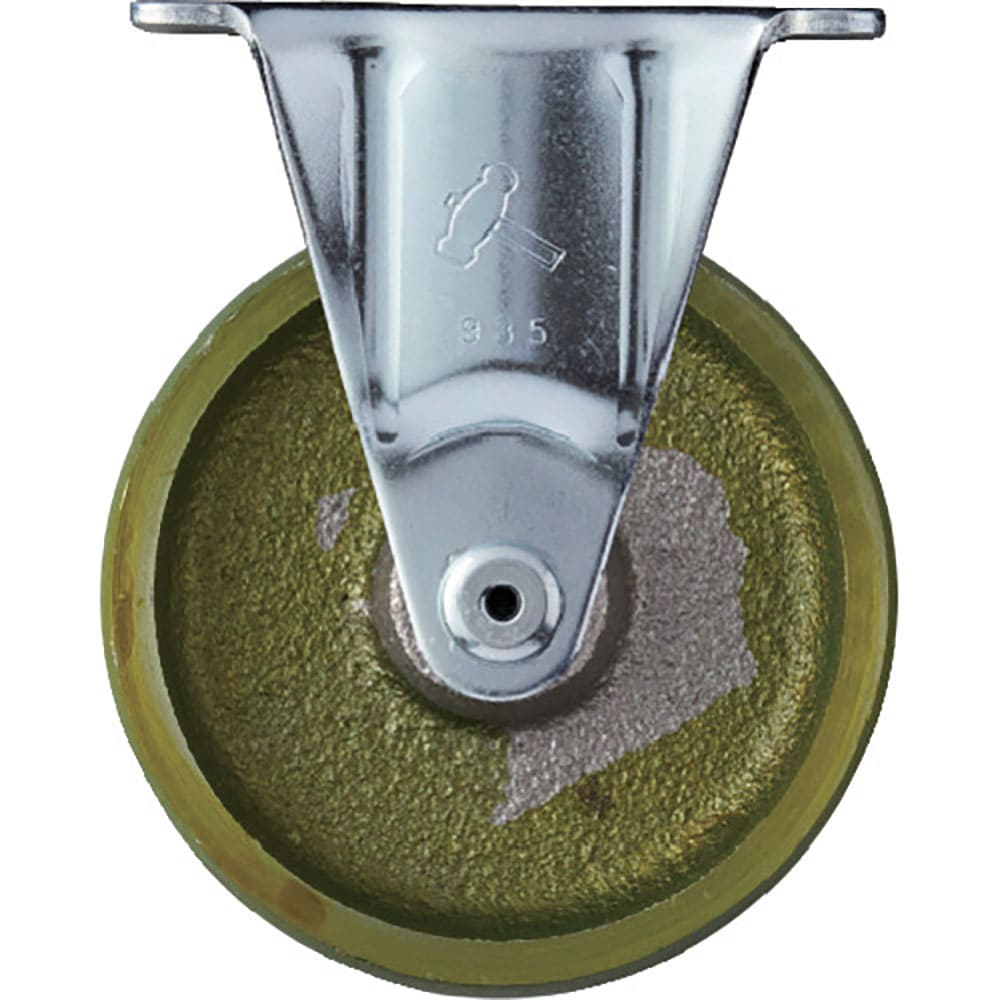 ハンマー　プレート式固定鋳物キャスター　７５径　Ｓシリーズ　４２０ＳＲ－Ｃ７５＿