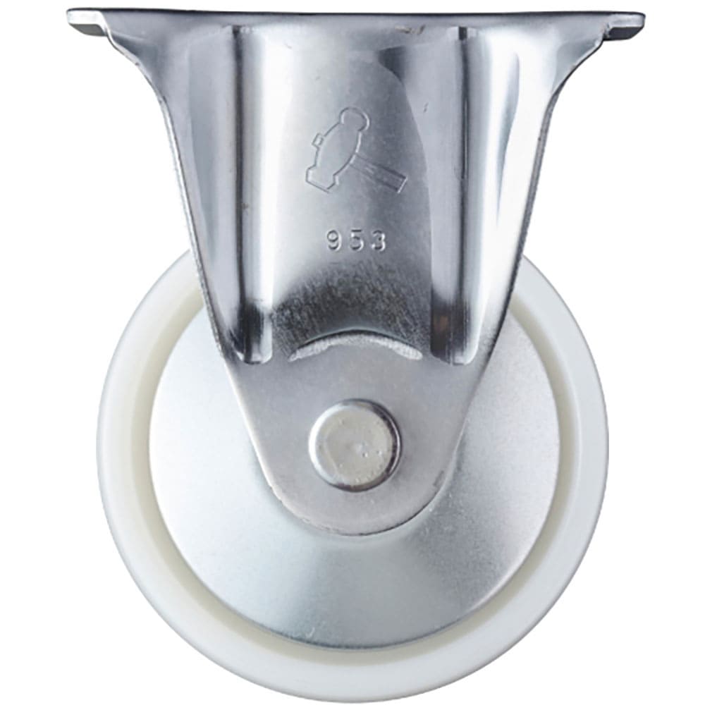 ハンマー　固定式ナイロン車輪（ラジアルボールベアリング）１００ｍｍ　４２０ＳＲ－ＮＲＢ１００＿