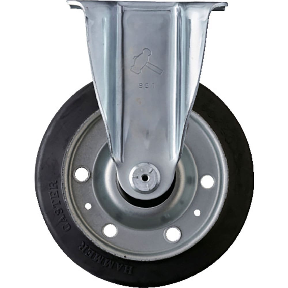 ハンマー　固定式ゴム車輪（ローラーベアリング）１５０ｍｍ　４２０ＳＲＰ－ＲＢ１５０＿