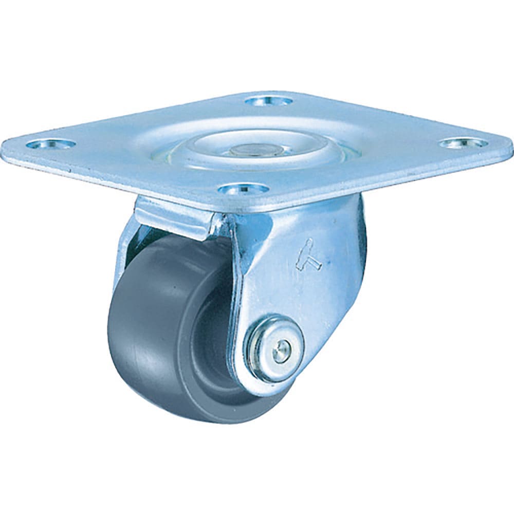 ハンマー　低床旋回式強化ナイロン車輪　３２ｍｍ　４２０ＴＰ－Ｎ３２＿