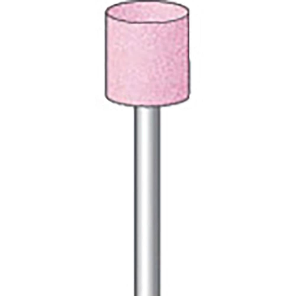 ナカニシ　軸付砥石　１０本入　円筒型　φ１０×１０×軸φ３　ＷＡ　＃６０　４２４１８＿