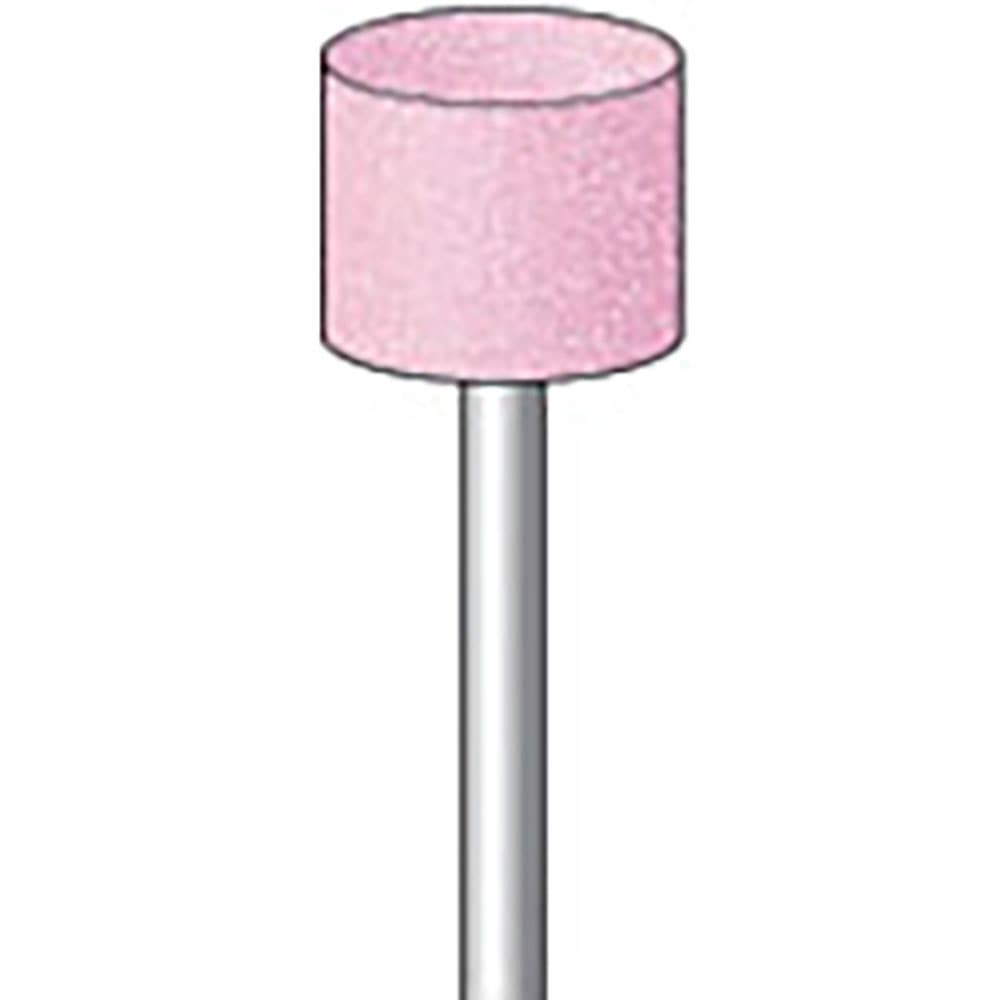 ナカニシ　軸付砥石　１０本入　円筒型　φ１３×１０×軸φ３　ＷＡ　＃６０　４２４２０＿