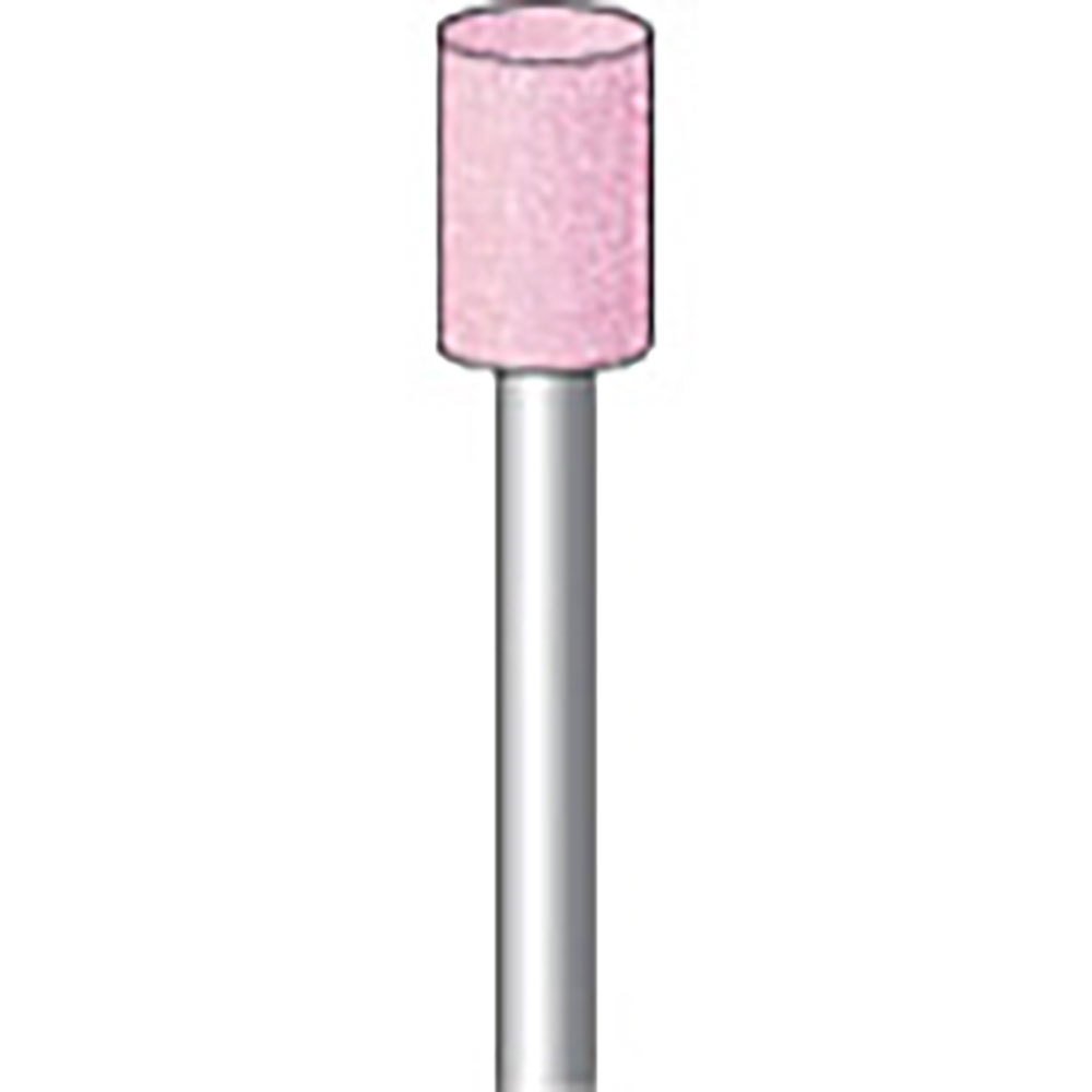 ナカニシ　軸付砥石　１０本入　円筒型　φ７×１０×軸φ３　ＷＡ　＃１００　４２４２６＿