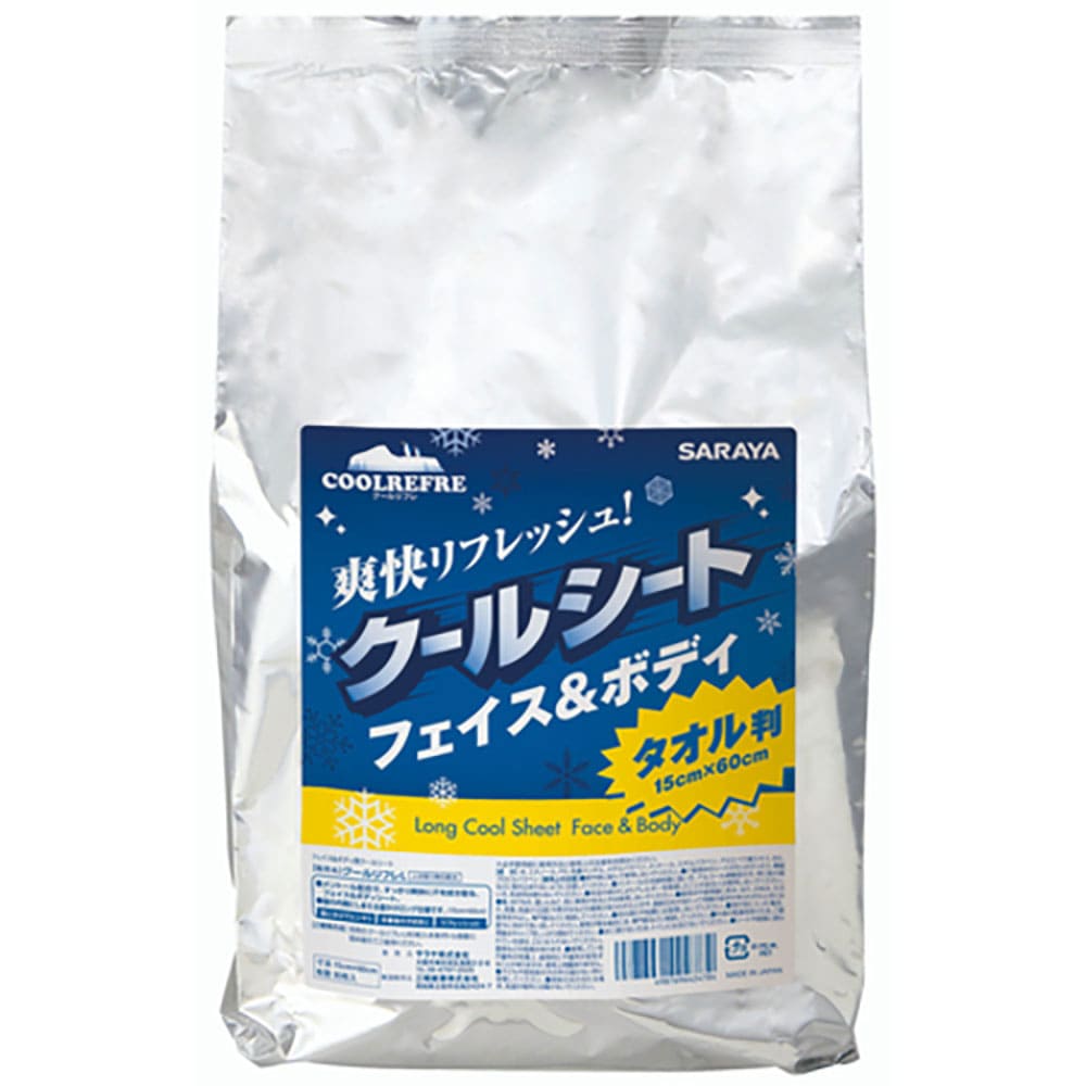サラヤ　クールリフレロング　８０枚詰替　４２４７８＿