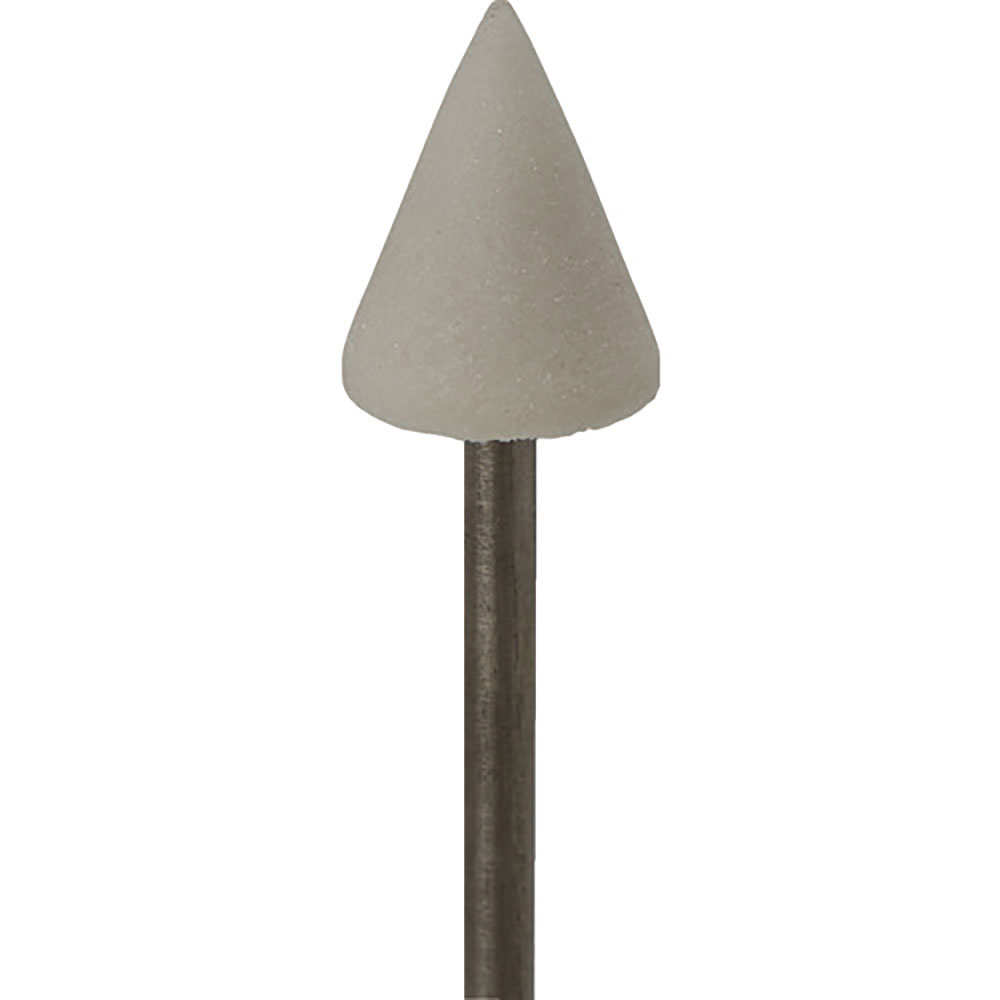 ナカニシ　軸付砥石　１０本入　テーパー型　φ１３×１６×軸φ３　ＷＡ　＃１２０　４２５３６＿