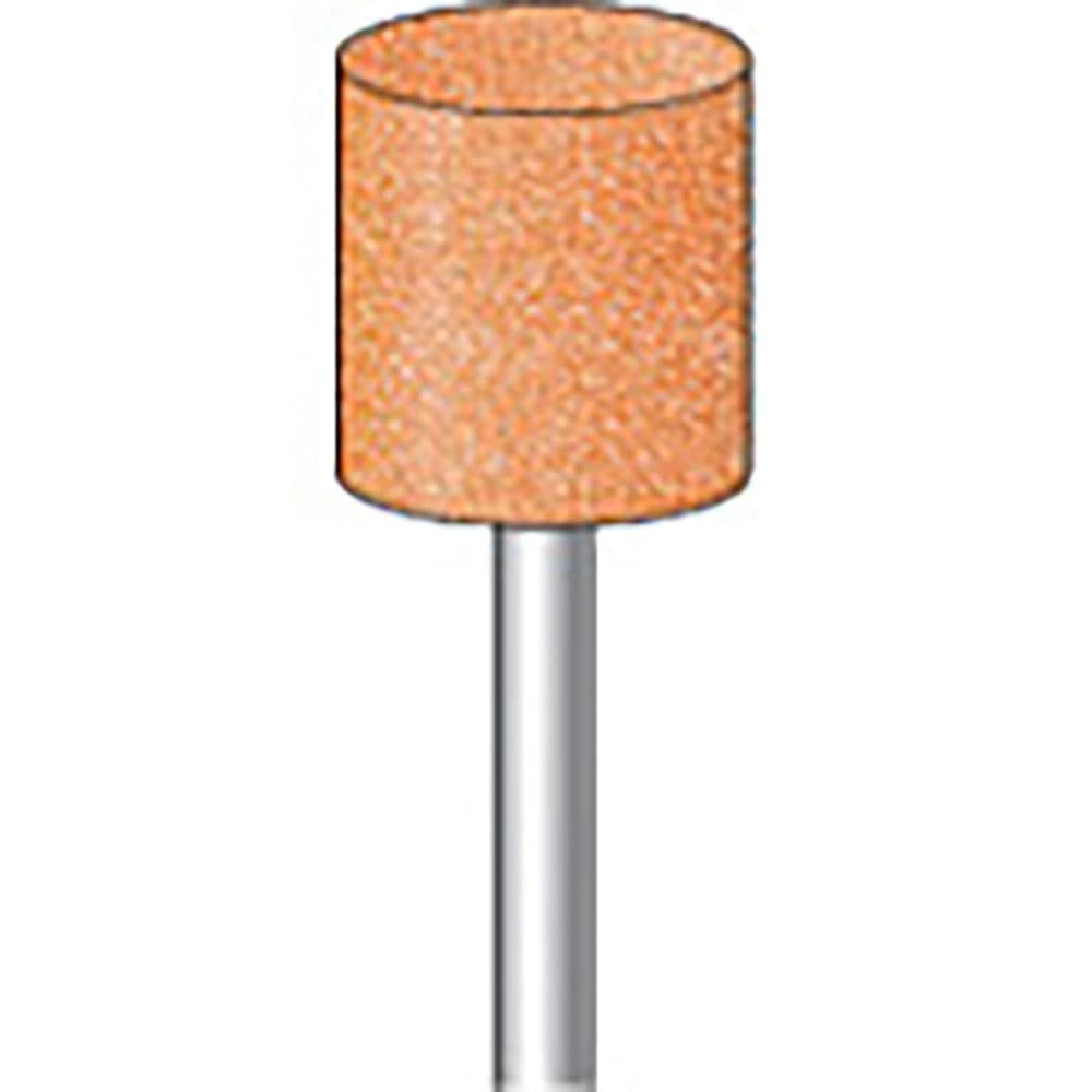 ナカニシ　軸付砥石　１０本入　円筒型　φ１３×１３×軸φ３　ＷＡ　＃６０　４２６１０＿