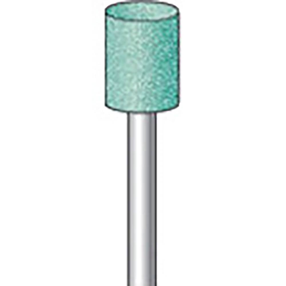 ナカニシ　軸付砥石　１０本入　円筒型　φ８×１０×軸φ３　ＧＣ　＃６０　４２６６７＿