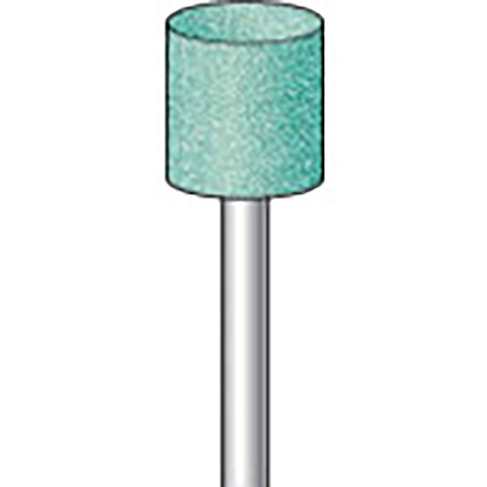 ナカニシ　軸付砥石　１０本入　円筒型　φ１０×１０×軸φ３　ＧＣ　＃６０　４２６６８＿