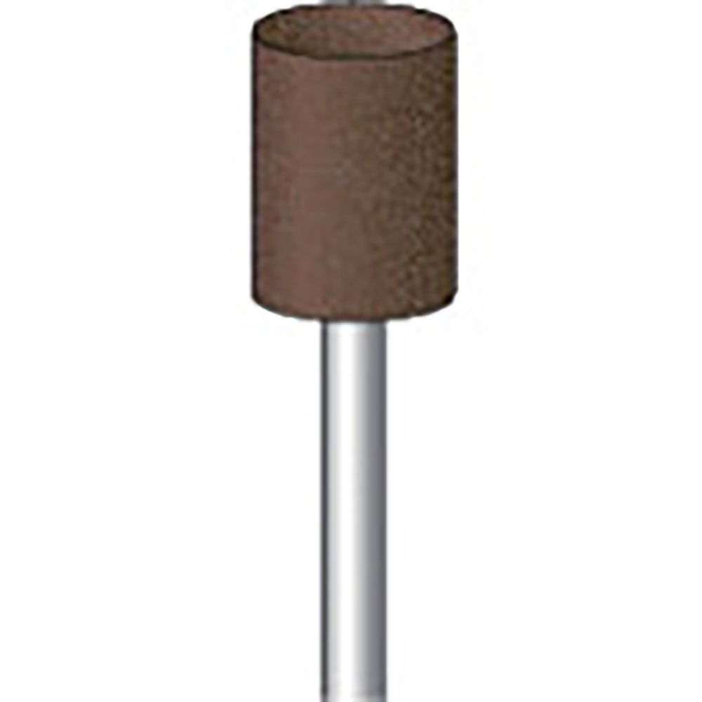 ナカニシ　ブラウン砥石　１０本入　円筒型　φ１０×１３×軸φ３　Ａ・ＷＡ　＃６０　４２７３６＿