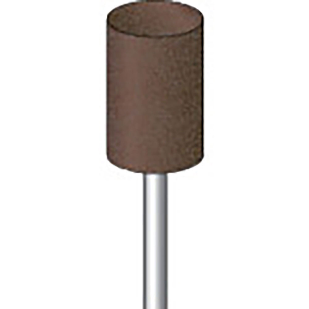 ナカニシ　ブラウン砥石　１０本入　円筒型　φ１３×１９×軸φ３　Ａ・ＷＡ　＃６０　４２７３８＿