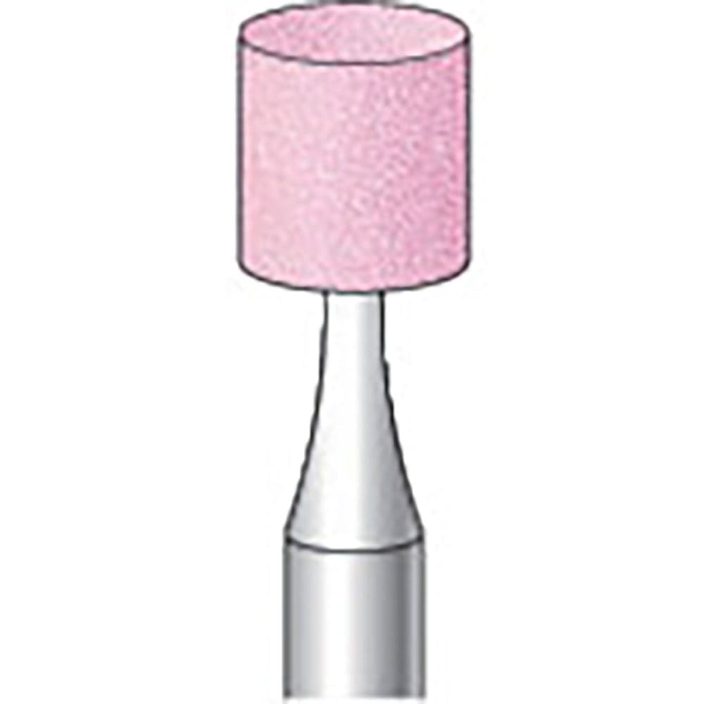 ナカニシ　軸付砥石　１０本入　円筒型　φ１０×１０×軸φ６　ＷＡ　＃１００　４２８１６＿