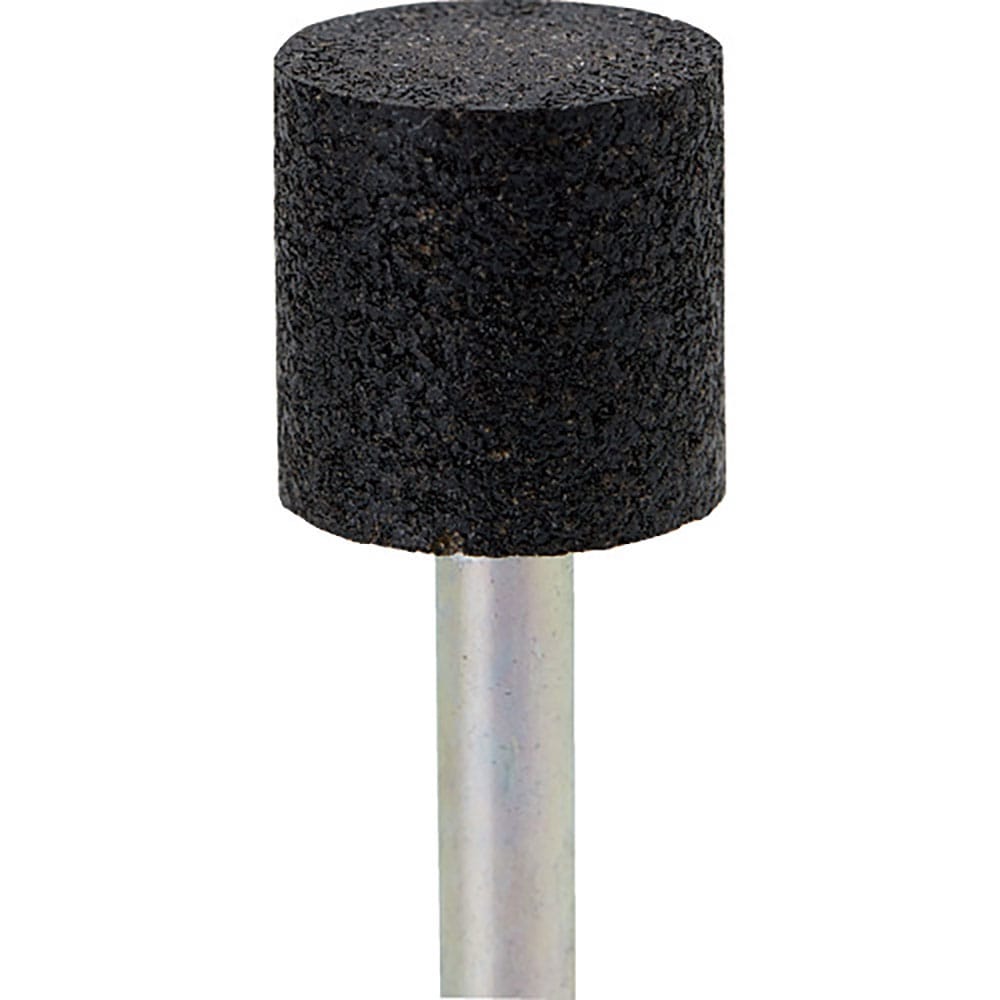 ナカニシ　ブラック砥石　１０本入　円筒型　φ１９×１９×軸φ６　Ａ　＃３６　４２９１６＿