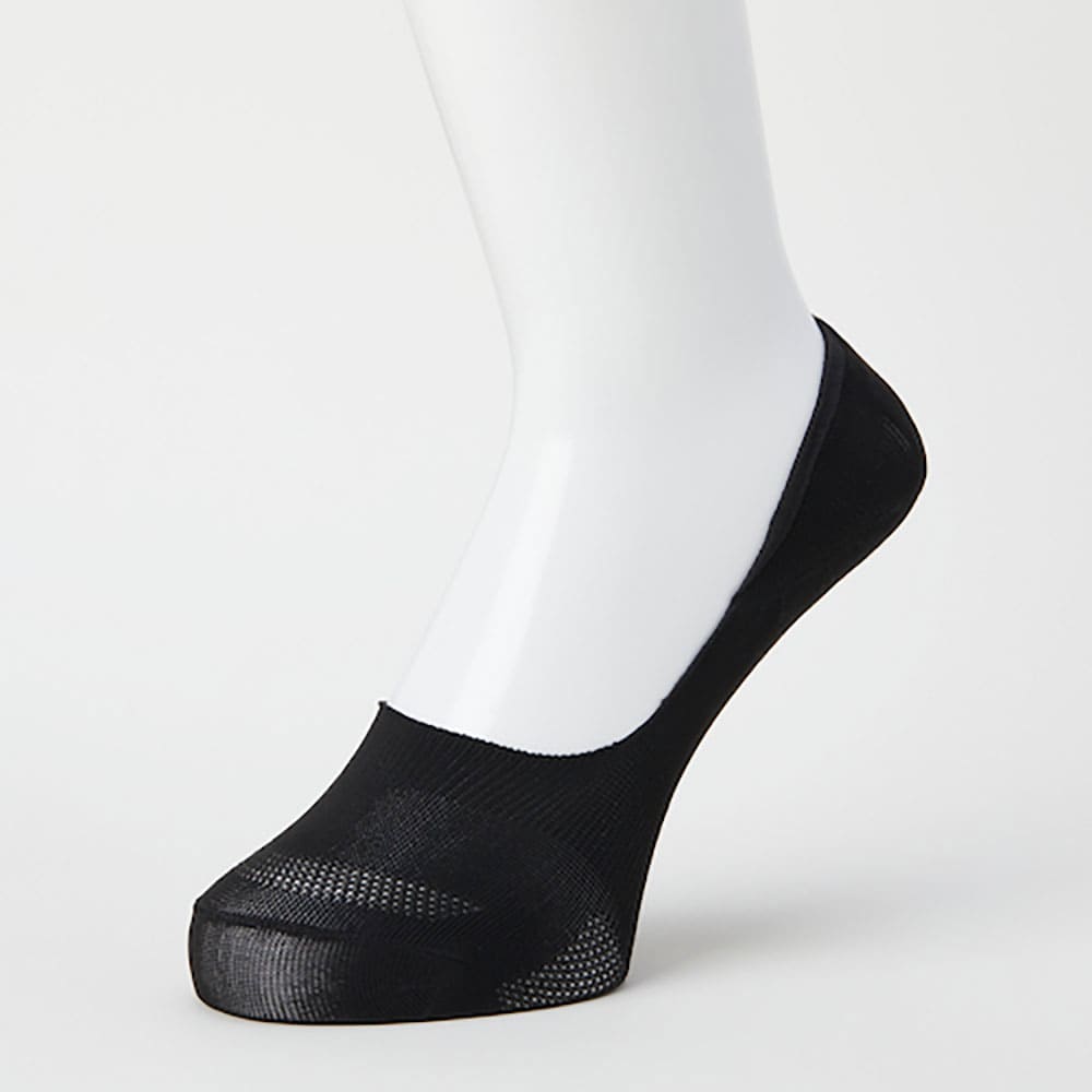 ｏｋａｍｏｔｏ　ココピタさらっと実感無地やや深履き丸編み２３－２５ブラック　４３０－５２２Ｃ－２４＿