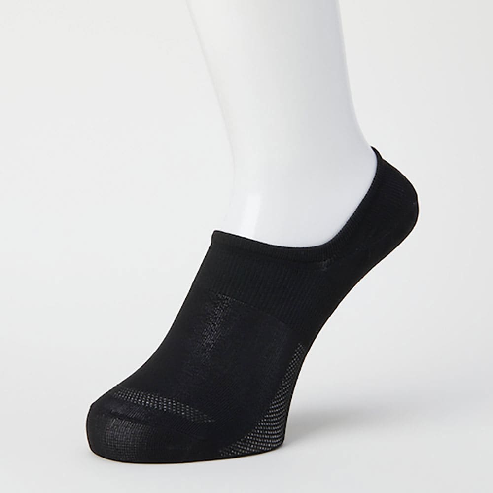 ｏｋａｍｏｔｏ　ココピタさらっと実感無地スニーカー丈２１－２３ブラック　４３０－５２４Ｃ－２２－９＿