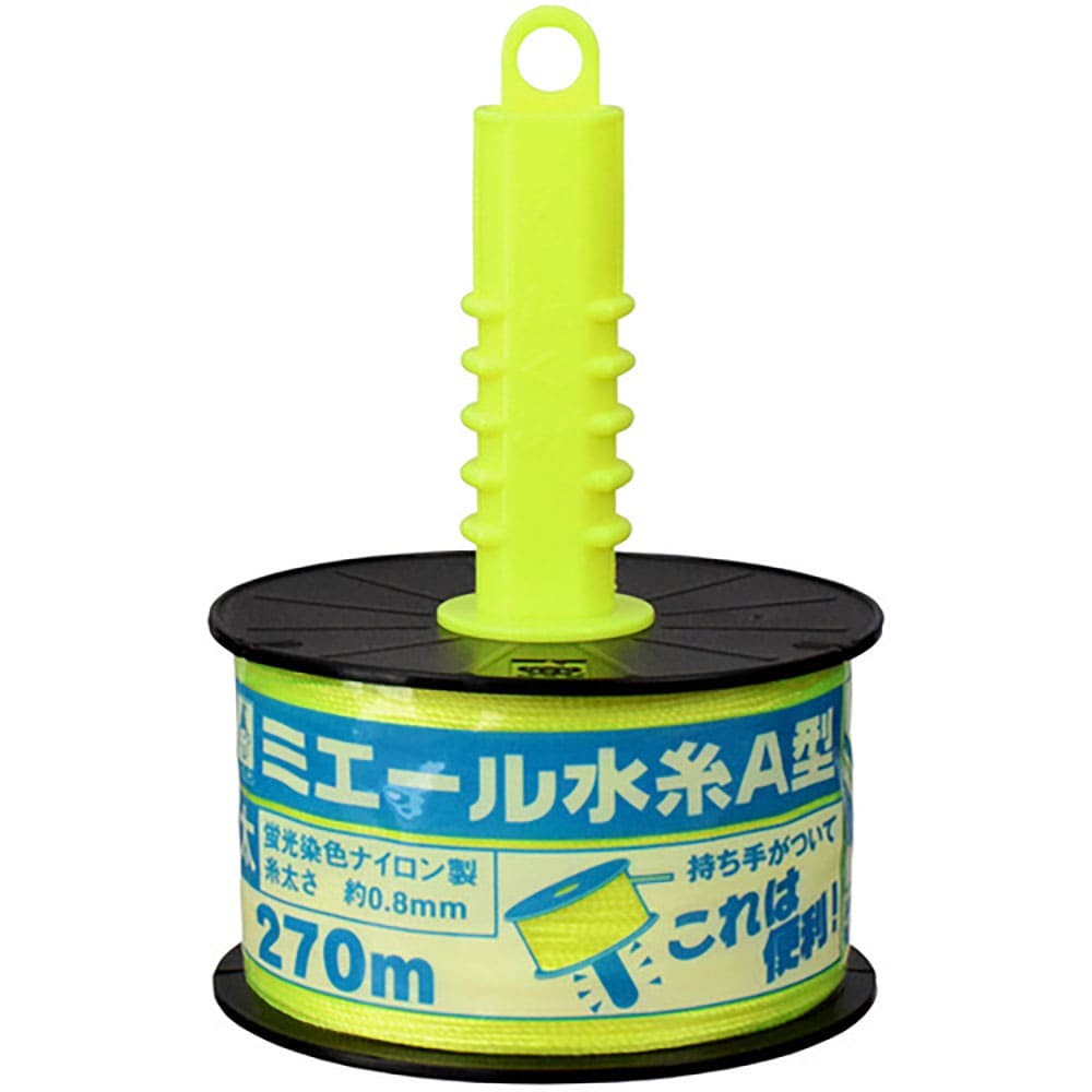 たくみ　ミエール水糸Ａ型イエロー太２７０ｍ　４３６３＿