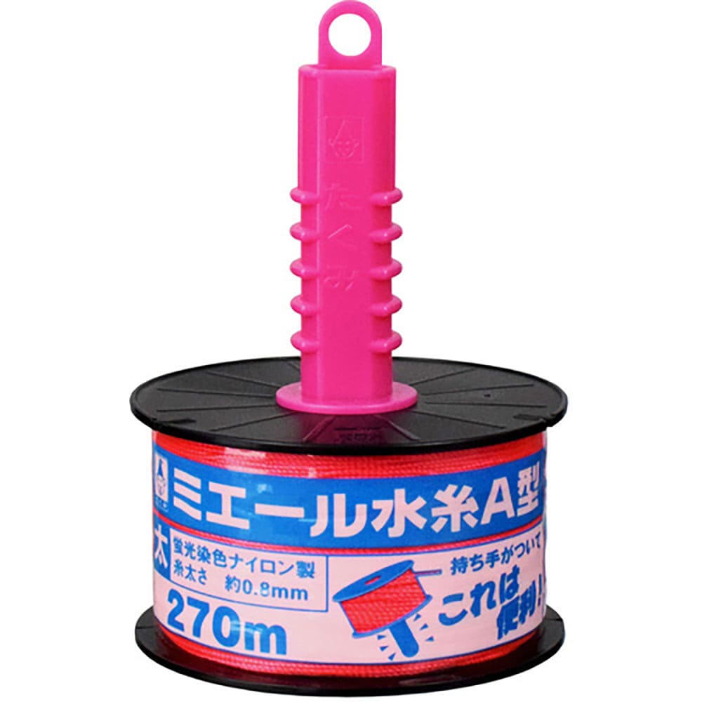 たくみ　ミエール水糸Ａ型ピンク太２７０ｍ　４３６６＿