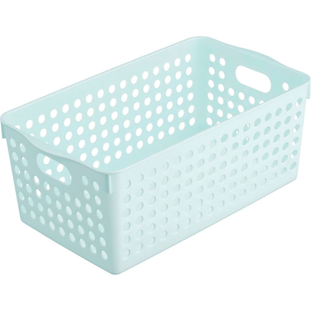 ｉｎｏｍａｔａ　ストックバスケット　ワイド　ライトブルー　４５７１－ＲＢＵ＿