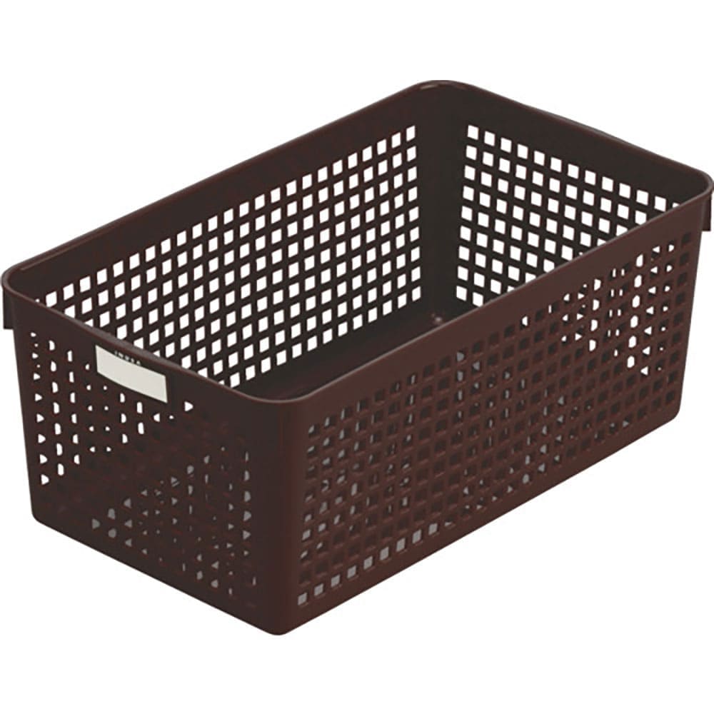 ｉｎｏｍａｔａ　ネームバスケット　ワイド　ブラウン　４５８２－ＢＲ＿