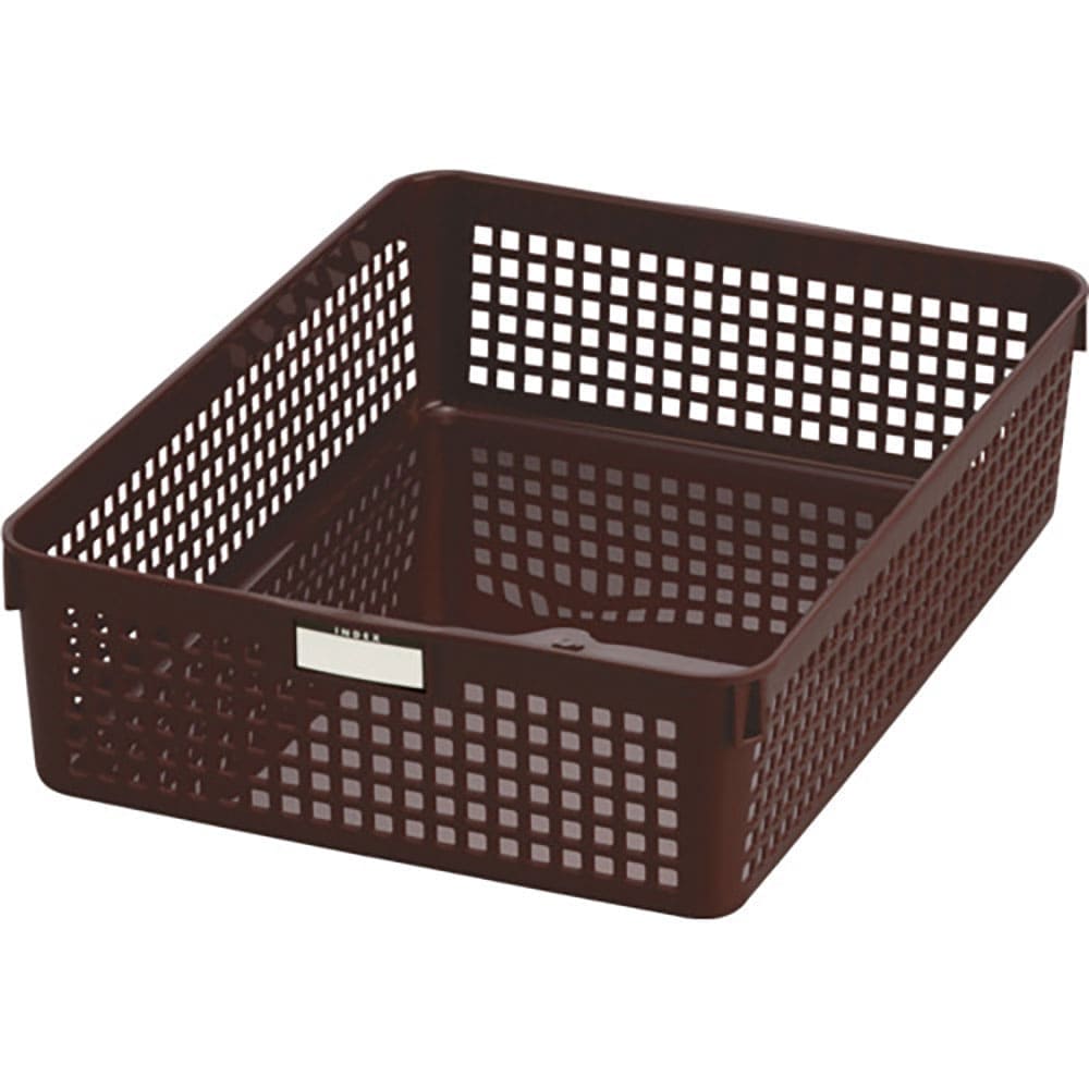 ｉｎｏｍａｔａ　ネームバスケット　Ａ４ブラウン　４５８６－ＢＲ＿