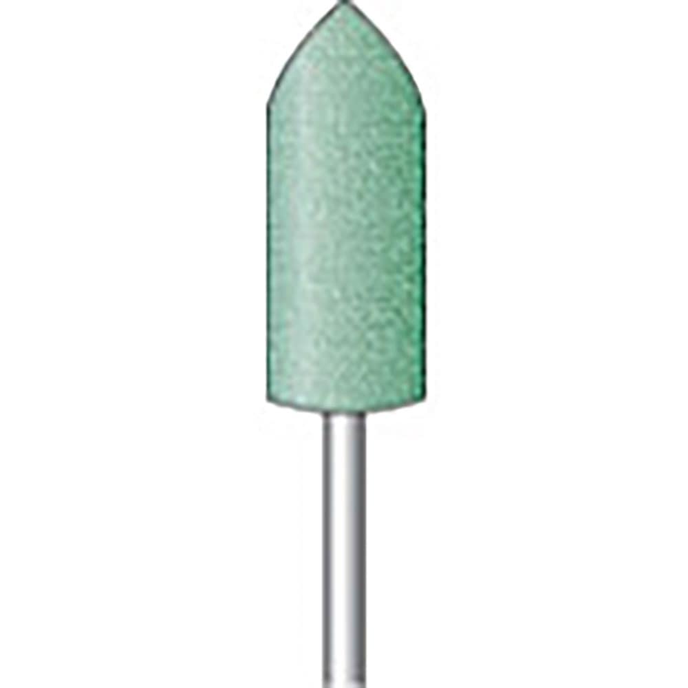 ナカニシ　グリーンポリッシャー　１０本入　砲弾型　φ１０×２５×軸φ２．３４　ＧＣ　＃１２０　４６＿