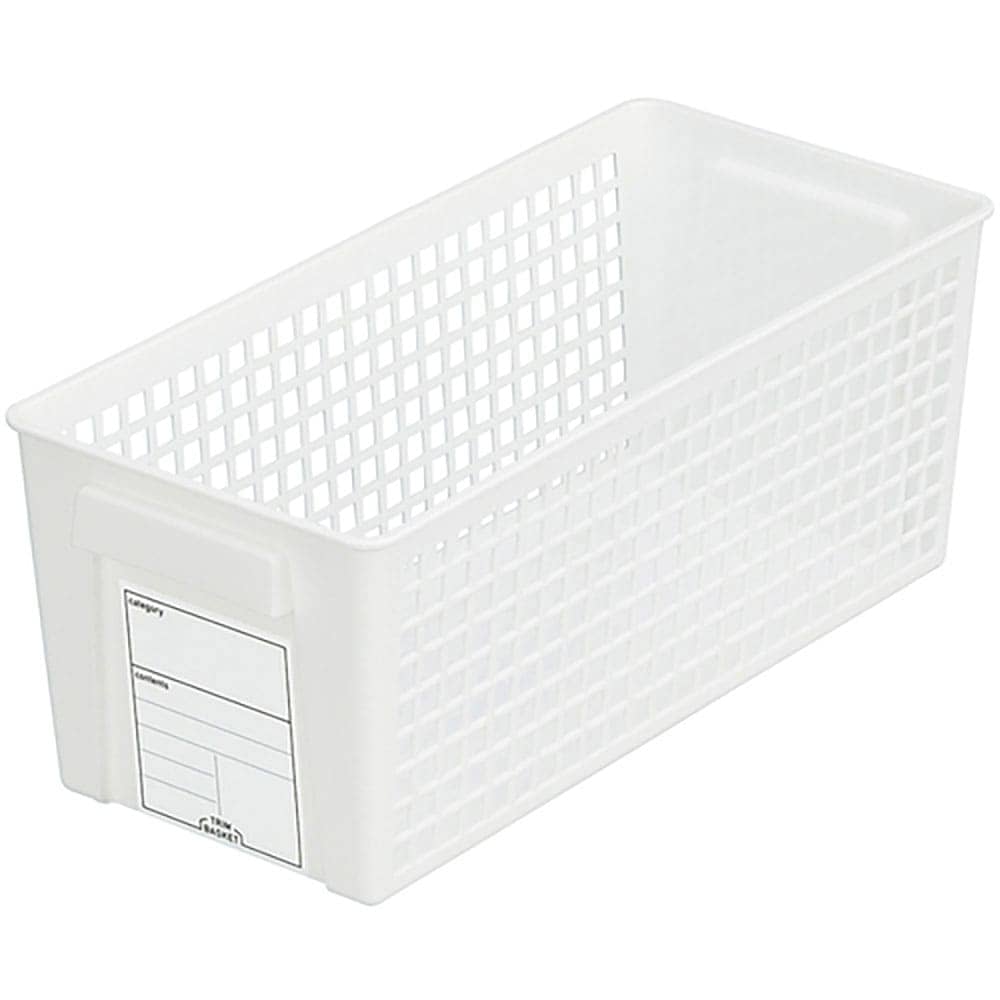 ｉｎｏｍａｔａ　トリムバスケット　スリムホワイト　４６７０－Ｗ＿