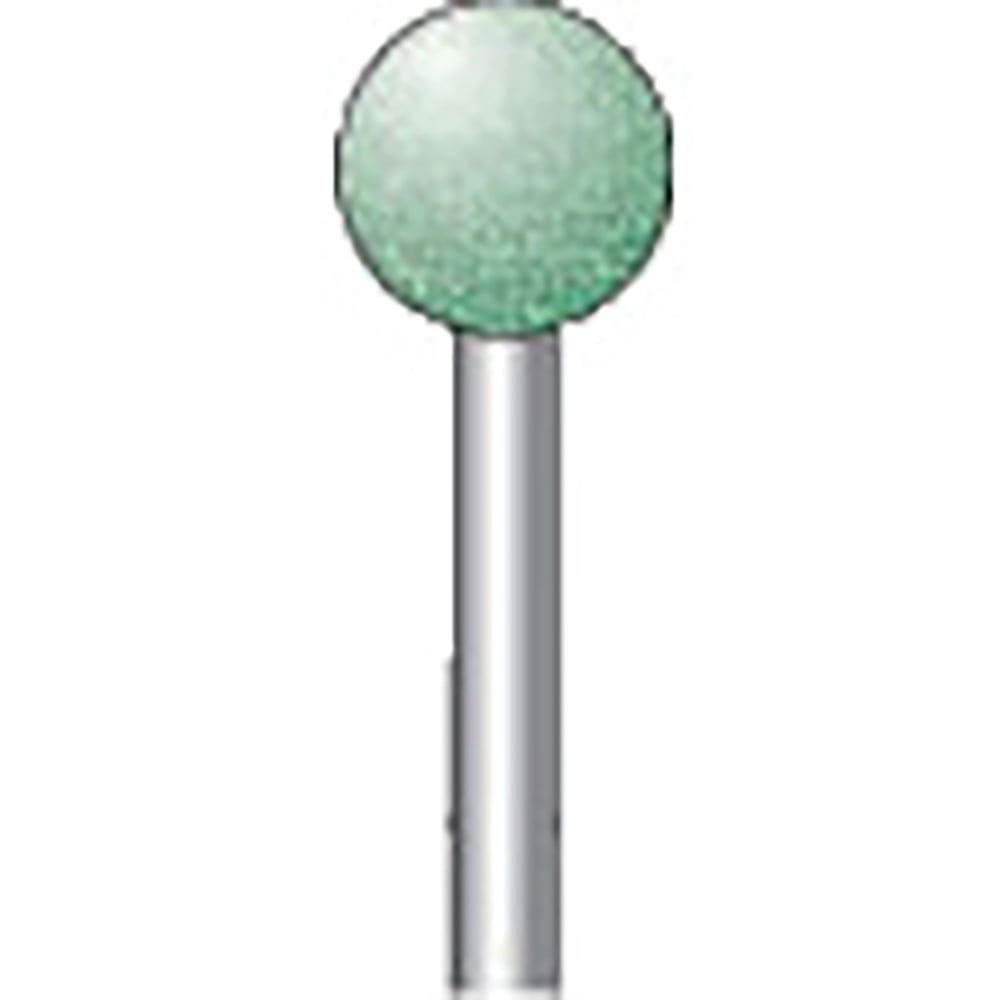 ナカニシ　グリーンポリッシャー　１０本入　球型　φ１０×軸φ３　ＷＡ　＃３２０　４６７２４＿