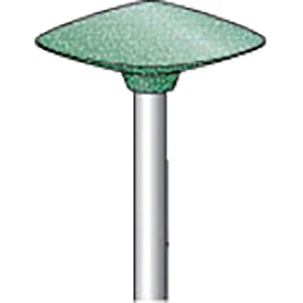 ナカニシ　グリーンポリッシャー　１０本入　ソロバン型　φ２０×５×軸φ３　ＷＡ　＃４００　４６８６＿