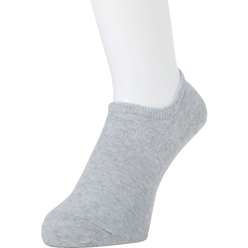 ｏｋａｍｏｔｏ　ココピタ無地スニーカー丈２５－２７グレー　４７０－４２２－２６－５０（４５５０３１＿