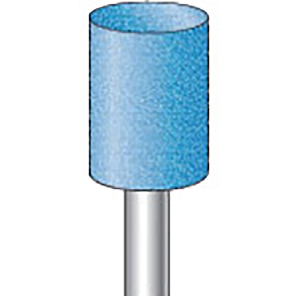 ナカニシ　ハイシャインポリッシャー　１０本入　円筒型　φ１５×２０×軸φ６　ＷＡ　＃８０　４７６１＿