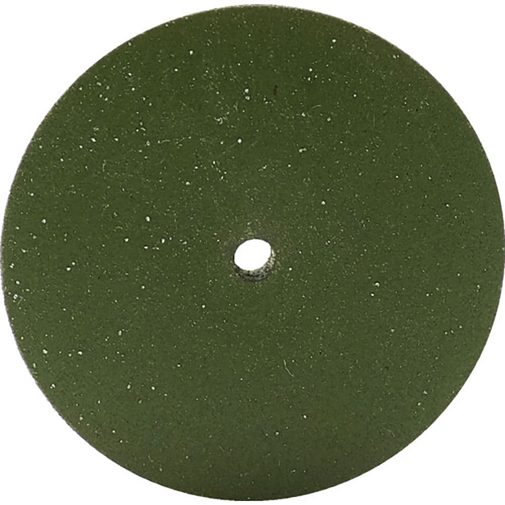 ナカニシ　グリーンホイールゴム砥石　１０枚入　ソロバン型　φ２２×２×穴φ１．８　ＷＡ　＃１２０　＿