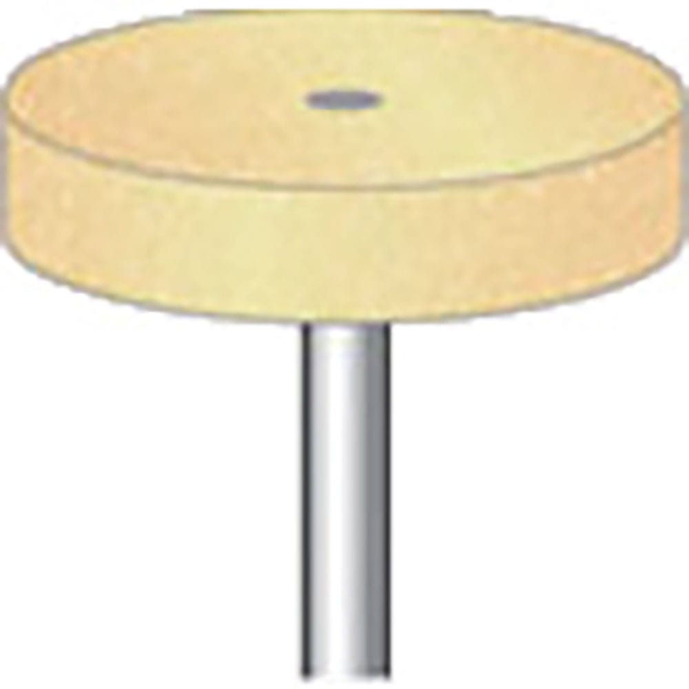 ナカニシ　ポリッシュサンダー　１０本入　φ２５×５×軸φ３　＃６００　４８８９４＿
